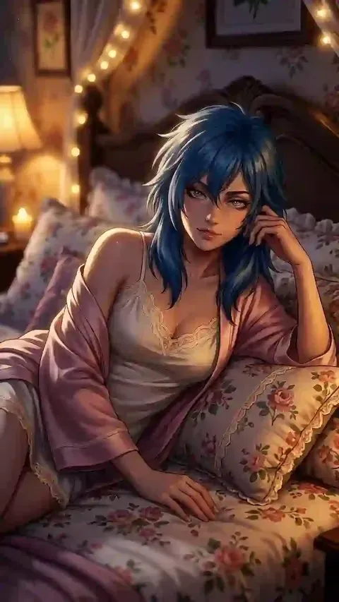 Cozy bedroom scene